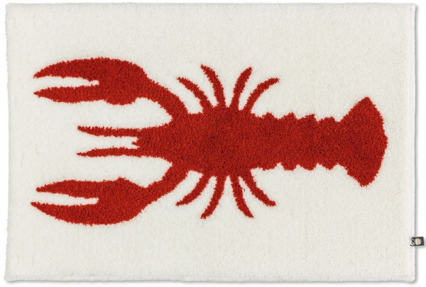 Maß-Badezimmerteppich Lobster