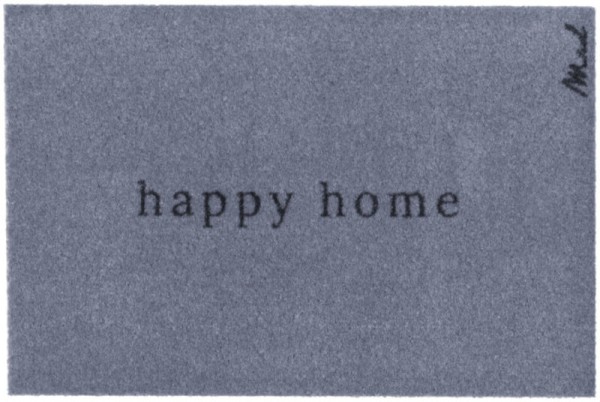 Türmatte Schriftzug Happy Home Ali