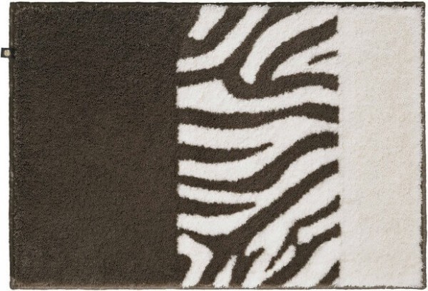Badezimmerteppich nach Maß Zebra