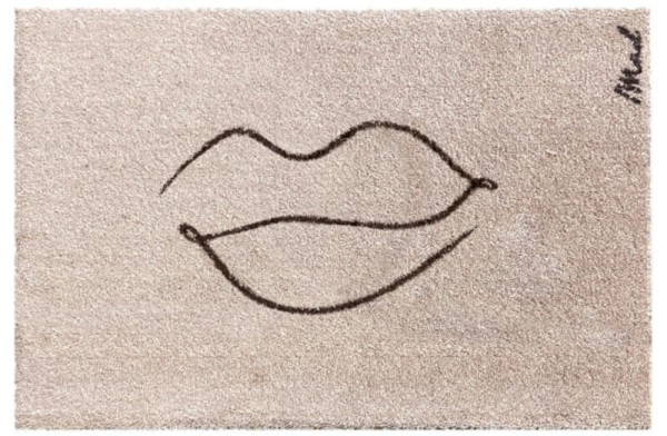Badezimmermatte Lippen Motiv Ciro