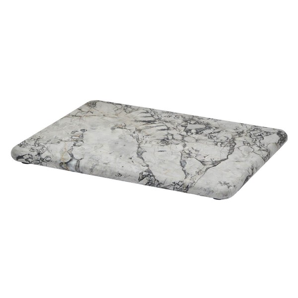 Ablage-Tablett - rechteckig Marmor Nero